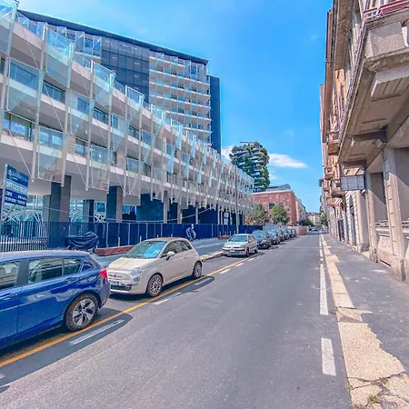 公寓 Confalonieri 21 Bosco Verticale View *
